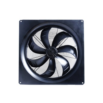 AC Axial Airflow Fan axial fan 800mm(31.5in) External Rotor Motor Powered Axial Fan Manufacturers